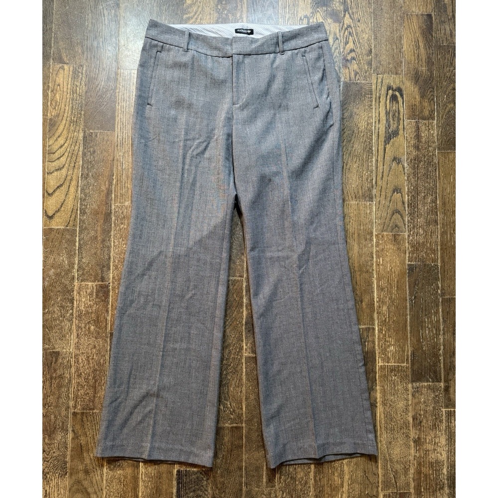 Dockers Dress Pants‎ Women's Size 14 (35x32) Medium Gray Mid Rise Straight Leg